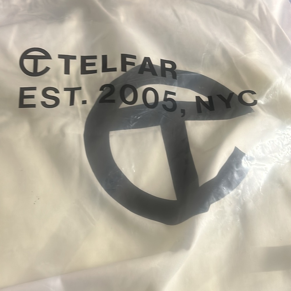 Telfar LARGE Highlighter Yellow Tote Bag - Picture 3 of 4